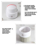 Multi-purpose Medication Storage + Cup + Pill Splitter + Medicine Crusher Grinder - MEDPRO™ Medical Supplies