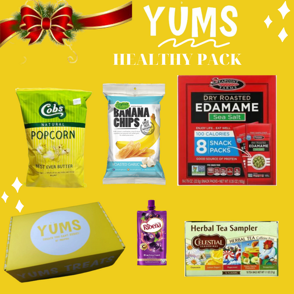 [GIFT BUNDLE] YUMS SNACK PACK - HEALTHY SNACKS EDITION