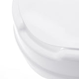 4" Raised Toilet Seat with Cover (with/without Handle)