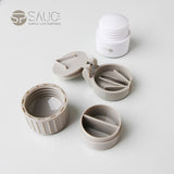 Multi-purpose Medication Storage + Cup + Pill Splitter + Medicine Crusher Grinder - MEDPRO™ Medical Supplies