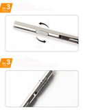 MEDPRO™ USB Rechargeable Pen-torch with Pupil & Ruler Gauge + USB Cable - MEDPRO™ Medical Supplies