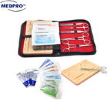 Suturing Skills Full Practice Kit with Pseudo Skin Structure (New Improved Version) - MEDPRO™ Medical Supplies