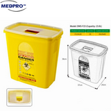 sharps box disposable needle sg covid