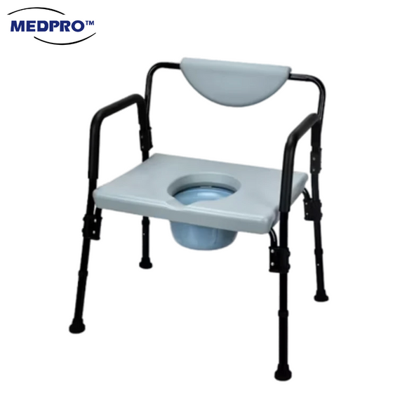 Portable Potty Adult China ComfortPlus Steel Commode Chair