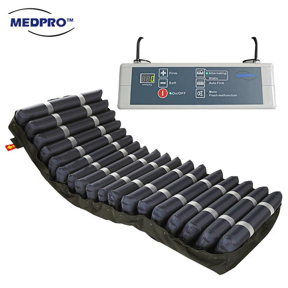 MEDPRO™ DELUXE Anti-Decubitus / Pressure Relief Alternating Air Pressure Air Mattress with Digital Mode Pump & CPR Release