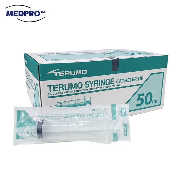 Seringue cathéter 50 ml terumo boîte de 25 - Direct Médical