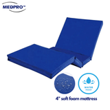 MEDPRO Electric 3 Functions Bed with Quad Rails & Backup Battery Pack (Upgraded)