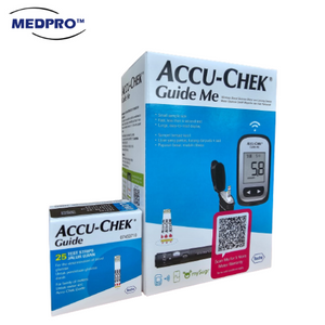  Accu-Chek Guide Glucose Monitor Kit for Diabetic Blood Sugar  Testing: Guide Meter, Softclix Lancing Device, and 10 Softclix Lancets :  Health & Household