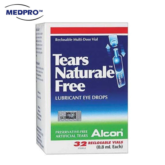 Alcon Tears Naturale Lubricant Eye Drops, 32pcs (Expiry date: 2025-02)