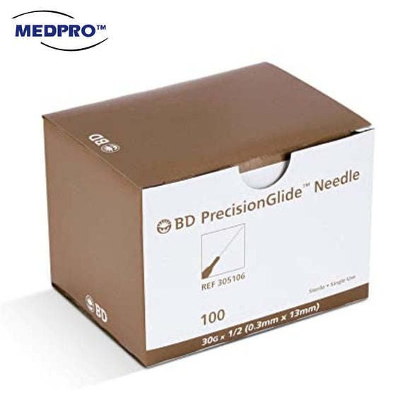 BD PrecisionGlide™ Needle 30G x 1/2