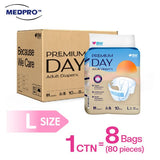 BW Premium Day Adult Diaper (Day Use) – M & L