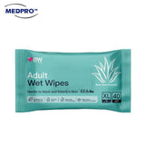 BW Adult Wet Wipes (Gentle to Skin) – XL (12 Packs)