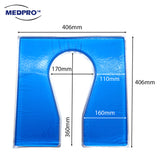 MEDPRO™ Commode Gel Commode Seat Cushion 16"x 16"