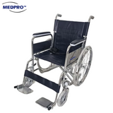 Chrome Detachable Wheelchair