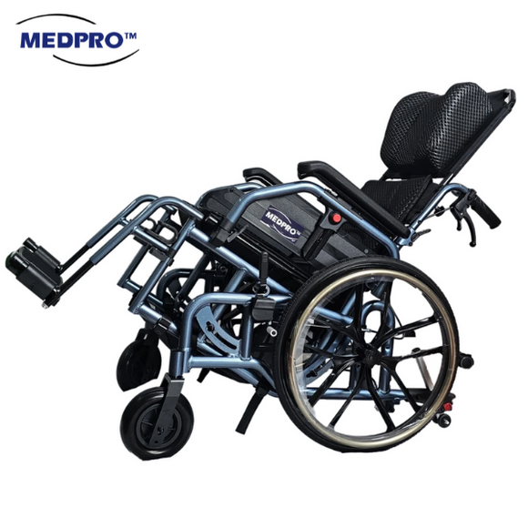 MEDPRO™ ComfyMax Lightweight Tilt-In-Space Recliner Wheelchair 18.5