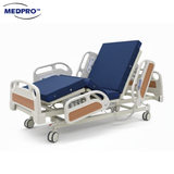 MEDPRO Electric 3 Functions Bed with Quad Rails & Backup Battery Pack (Upgraded)