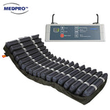 MEDPRO™ DELUXE 4" 3 Channels Anti-Decubitus / Pressure Relief Alternating Air Pressure Air Mattress with Digital Mode Pump & CPR Release