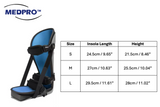 MEDPRO™ Rigid Night Splint for Stretching of Plantar Fascia, Achilles Tendon & Other lower extremity overuse injuries