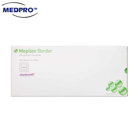 Molnlycke Mepilex Border 10x25cm (1 Box, 5pcs) Ref:295850