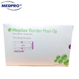 Molnlycke Mepilex Border Postop 6x8cm | 9x10cm | 10x15cm | 10x20cm | 10x25cm | 10x30cm (1 Box, 10pcs)