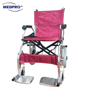 MEDPRO™ Lightweight Portable Push Chair in Red