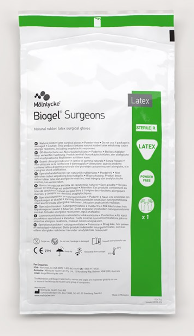 Disposable Gloves Biogel Surgical Gloves Biogel Skinsense-N
