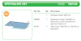 Molnlycke BARRIER Ophthalmic Set REF: 903165