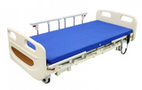 MEDPRO Electric 3 Functions Low Bed with 4 Side Rails & Backup Battery Pack (Upgraded Bed Base)