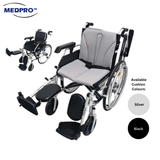 MEDPRO™ SturdyPlus Wheelchair 16"/18" with Elevating Leg Rest