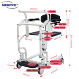 MEDPRO Patient Transfer -Electric Chair with Remote Control / Hoist