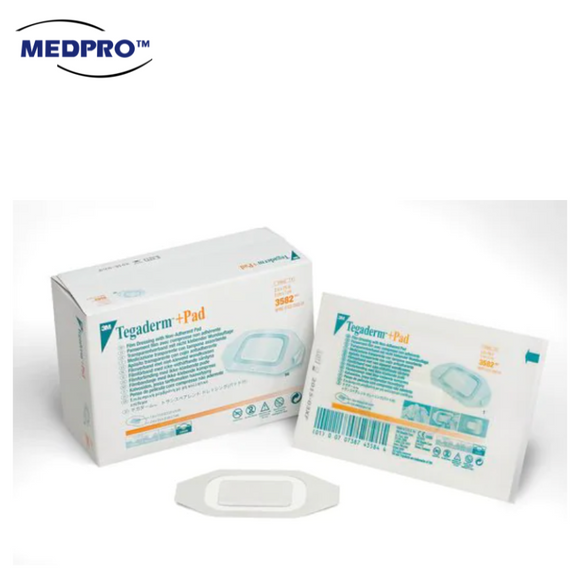 3M™ Tegaderm™ +Pad 5cm x 7cm [50pcs/box] 3582 (Expiry Date: 2025/10)