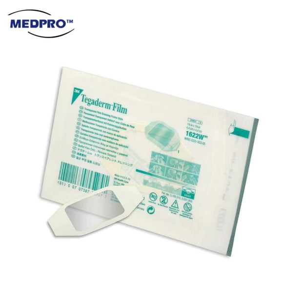 3M™ Tegaderm™ Transparent Film Dressing 4.4 cm x 4.4 cm [100pcs/box] 1622W (Expiry date: 2025/10)