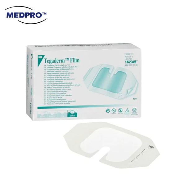 3M™ Tegaderm™ Transparent Dressing Film 6cm x 7cm [100pcs/box] 1623W (Expiry date: 2025/08)