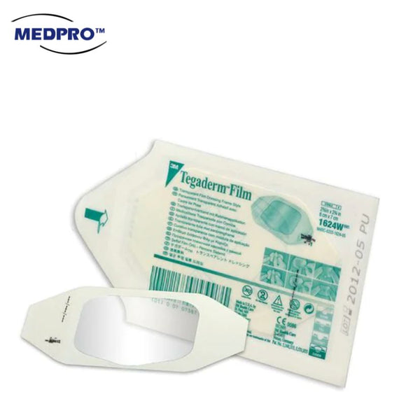 3M™ Tegaderm™ Transparent Dressing Film 6cm x 7cm [100pcs/box] 1624W (Expiry Date: 2025/10)