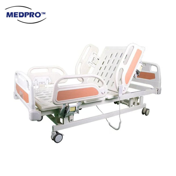 MEDPRO Electric 3 Functions Bed with Quad Rails & Backup Battery Pack