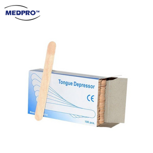 Wooden Tongue Depressor 15cm x 1.8cm (100pcs/box)