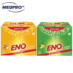 (24packs) ENO Antacid for Gastric Discomfort, Ginger/ Lemon 4.3g Sachet [EXP: 02/2025]