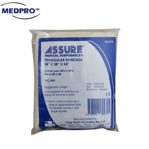 Triangular Bandage 95cm x 95cm x 135cm Medpro Medical Supplies