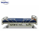 MEDPRO Electric 3 Functions Low Bed with 4 Side Rails & Backup Battery Pack (Upgraded Bed Base)