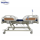 MEDPRO Electric 3 Functions Bed with Quad Rails & Backup Battery Pack (Upgraded)