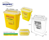 Sharps Disposable Box Container With Lid 1L | 3L | 5L | 14L |23 Litres
