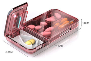 New Style Portable Pill Box as Pill Cutter and Storage [4 colours available] - MEDPRO™ Medical Supplies