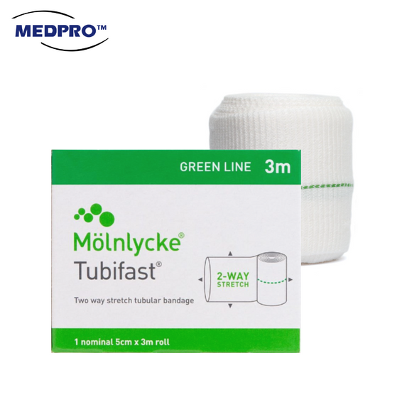 Molnlycke Tubifast 3M Roll (Green Line) 5cm x 3m