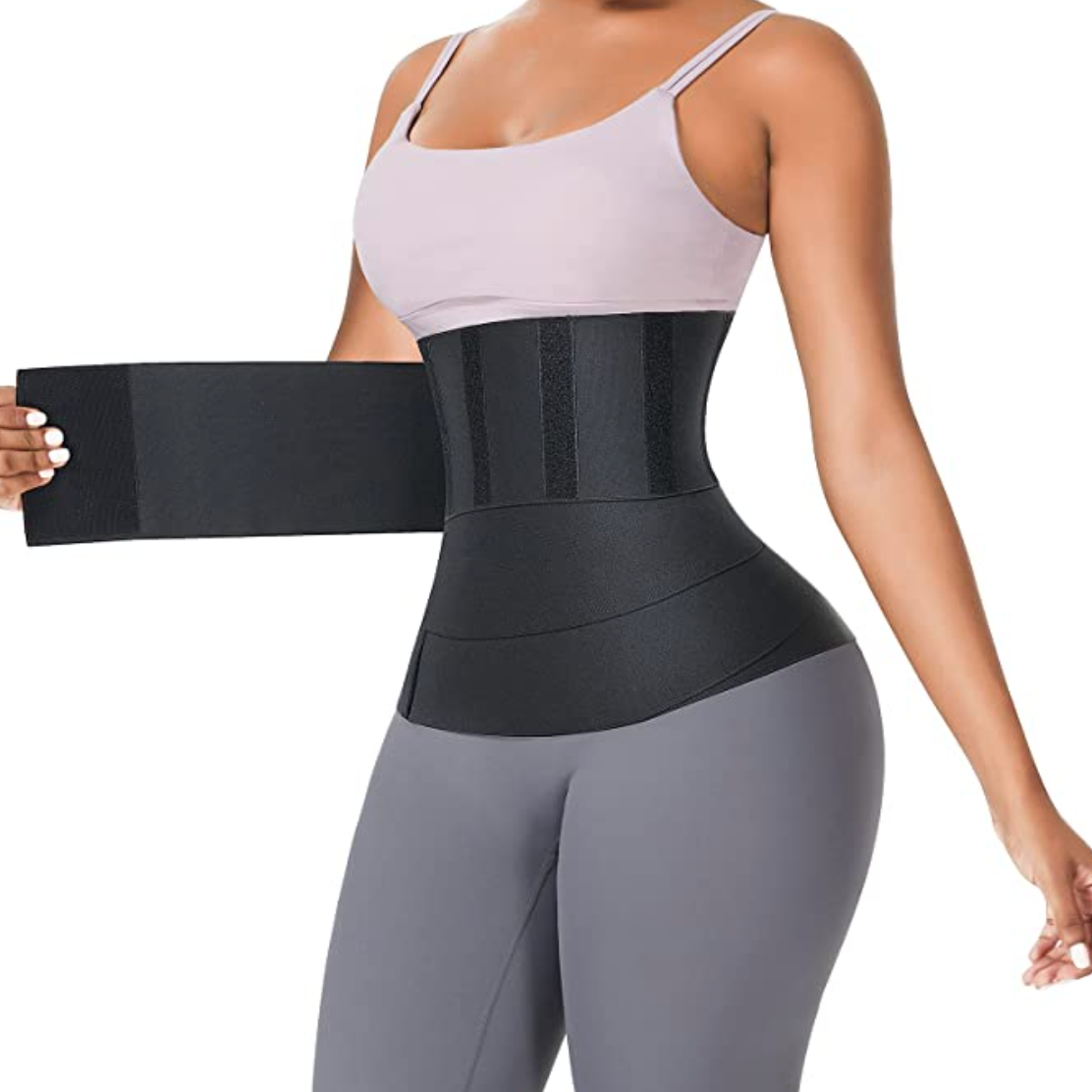 New weight loss slimming body shaperBurvogue's Sports Waist Trainer vest  shaper Stretched Waist Trainer Bandage Tummy Wrap Belly Body Shaper  shaperwear Belt