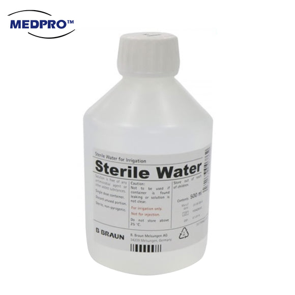 Braun Sterile Water 500mls / 1000mls