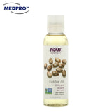 NOW Foods, Solutions, Castor Oil, 118ml [Natural Emollient for Hair & Skin]