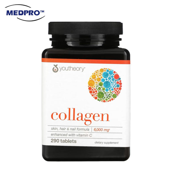 Youtheory, Collagen 6,000mg, 290 Tablets