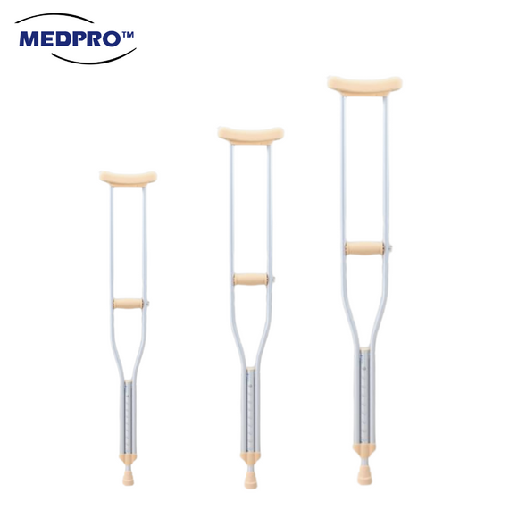 MEDPRO™ Axillary Crutches (Pair) - MEDPRO™ Medical Supplies