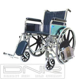 Chrome Elevating Wheel Chair