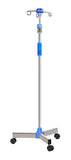 [For Weekly/ Monthly Rental] Portable IV Infusion Drip Stand with 3 Castor Wheels & 3 Brakes - MEDPRO™ Medical Supplies